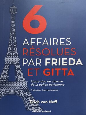 cover image of Six affaires résolues par Frieda et Gitta
